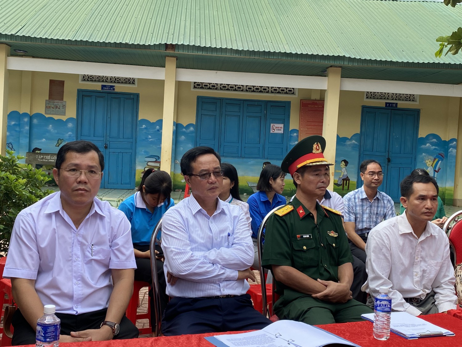 ông Huỳnh Thanh Huynh - Phó Giám đốc Sở Y tế tỉnh Đắk Nông tham dự buổi Lễ Phát động